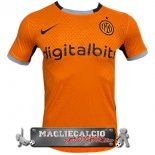 Tailandia Concetto Giocatori Maglia Calcio Inter Milan 2023-24 arancione