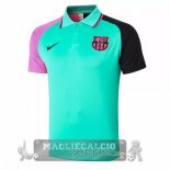 Barcelona Verde Rosa Maglia POLO 2020-21