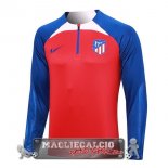 Atletico Madrid Rosso Blu Rosa Felpa Da Allenamento 2023-24