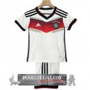Germania Retro Set Completo Bambino Maglia Calcio Home 2014