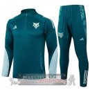 Set Completo Felpa Allenamento Formazione Cruzeiro 2025 2026 I Verde