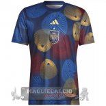 Spagna Formazione Maglia Calcio 2022 Blu