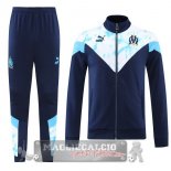 Marseille Insieme Completo Blu Bianco Giacca 2022-23