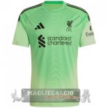 Thailandia Portiere Maglia Liverpool 2025 2026 Verde
