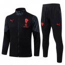 Set Completo Lunga Zip Giacca AC Milan 2025 2026