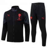 Set Completo Lunga Zip Giacca AC Milan 2025 2026