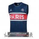 Formazione Senza Maniche Paris Saint Germain 2023-24 Blu Navy I Rosso