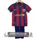 Barcelona Retro Set Completo Bambino Maglia Calcio Home 2009-2010