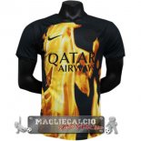 Tailandia Speciale Giocatori Maglia Calcio Paris Saint Germain 2023-24 Nero Giallo