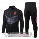 AC Milan Insieme Completo Nero Grigio Giacca 2022-23