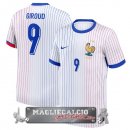 NO.9 Giroud Thailandia Away Maglia Calcio Francia 2024