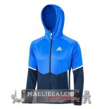 Adidas Blu Giacca Felpa Cappuccio 2023