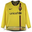 Away Manica lunga Maglia Calcio Barcellona Retro 2008-2009