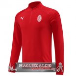AC Milan Nero I Rosso Felpa Da Allenamento 2023-24