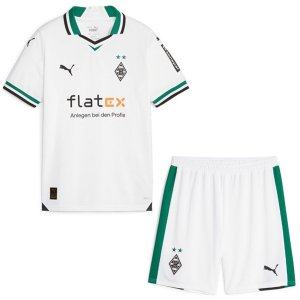 Borussia Mönchengladbach Set Completo Bambino Maglia Calcio Home 2023-24