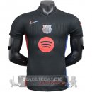 Away Giocatori Maglia Barcelona 2024 2025 I Nero
