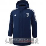 Chaqueta De Algodón Juventus 2024 2025 Blu Marino