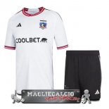 Colo Colo Set Completo Bambino Maglia Calcio Home 2023-24