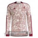 Away Manica lunga Maglia Calcio Messico 2022