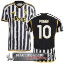 NO.10 Pogba Tailandia Home Giocatori Maglia Calcio Juventus 2023-24