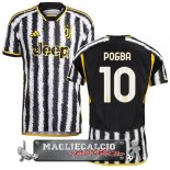 NO.10 Pogba Tailandia Home Giocatori Maglia Calcio Juventus 2023-24