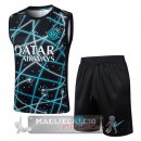 Set Completo Maglia Formazione Senza Maniche Inter Milan 2025 2026 Verde I Nero