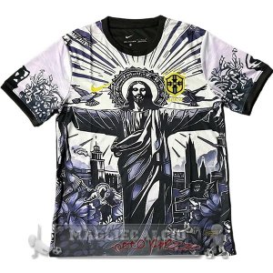 Thailandia Speciale Maglia Brasile 2026 Nero Grigio