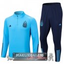 Felpa Da Allenamento Bambino Set Completo Argentina 2023 Blu