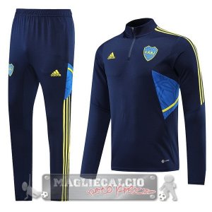Boca Juniors Insieme Completo Blu Navy Giacca 2022-23