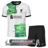 Liverpool Set Completo Bambino Maglia Calcio Away 2023-24