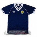 Home Maglia Calcio Scozia Retro 1982 Blu