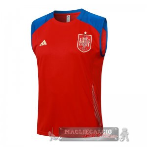 Formazione Senza Maniche Spagna 2024 Rosso Blu