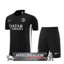 Paris Saint Germain Completo Bambino Formazione 2023-2024 Nero Bianco