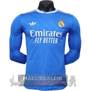Terza Giocatori Manica lunga Real Madrid 2025 2026