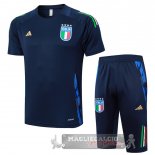 Formazione Set Completo Italia 2024 Blu Navy