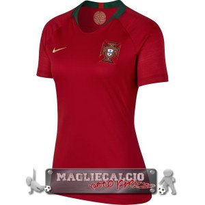 Portogallo Donna Maglia Calcio Home 2018