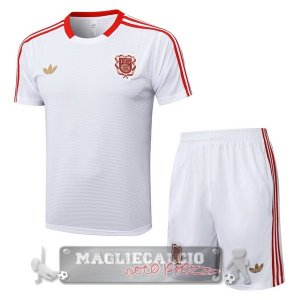 Set Completo Formazione Maglia Bayern Monaco 2025 2026 Bianco Rosso