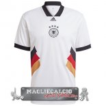 Tailandia Speciale Maglia Calcio Germania 2023 Bianco Negro