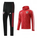 Sao Paulo Set Completo Nero Rosso Giacca a vento 2022-23