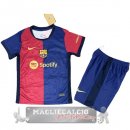 Home Conjunto De Bambino Barcelona 2024 2025 Blu Rosso