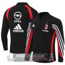 Felpa Allenamento Formazione AC Milan 2003 2004 Nero