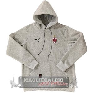 Felpe Con Cappuccio AC Milan 2025 2026 Grigio