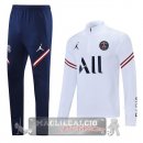 Paris Saint Germain Insieme Completo Blu Bianco Giacca 2022-23