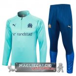 Marseille Insieme Completo Blu Verde Bambino Giacca 2023-24