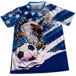 Speciale Giocatori Maglia Calcio Argentina 2022 II blu