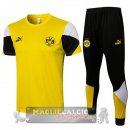 Borussia Dortmund Formazione Set Completo Maglia Calcio 2021-22 giallo nero bianco