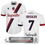 NO.7 ORSOLINI Thailandia Away Maglia Calcio Bologna 2023-24