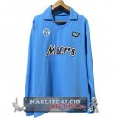 Home Manica Lunga Maglia Calcio Napoli 1988-1989
