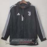 Juventus Nero Giacca A Vento 2022-23