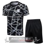 Set Completo Chelsea Maglia Formazione 2025 2026 Nero Bianco Set Completo Chelsea Maglia Formazione 2025 2026 Nero Bianco